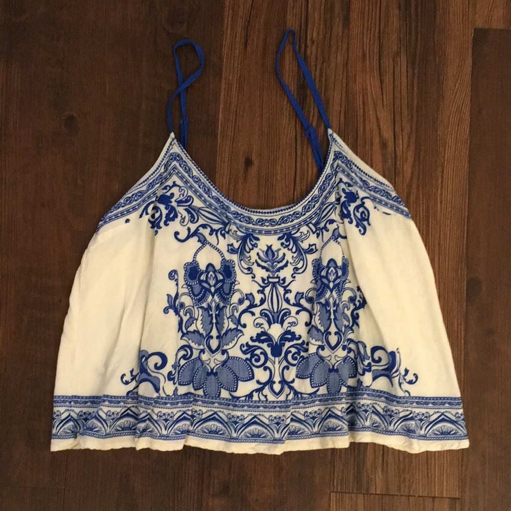 Flowy crop top